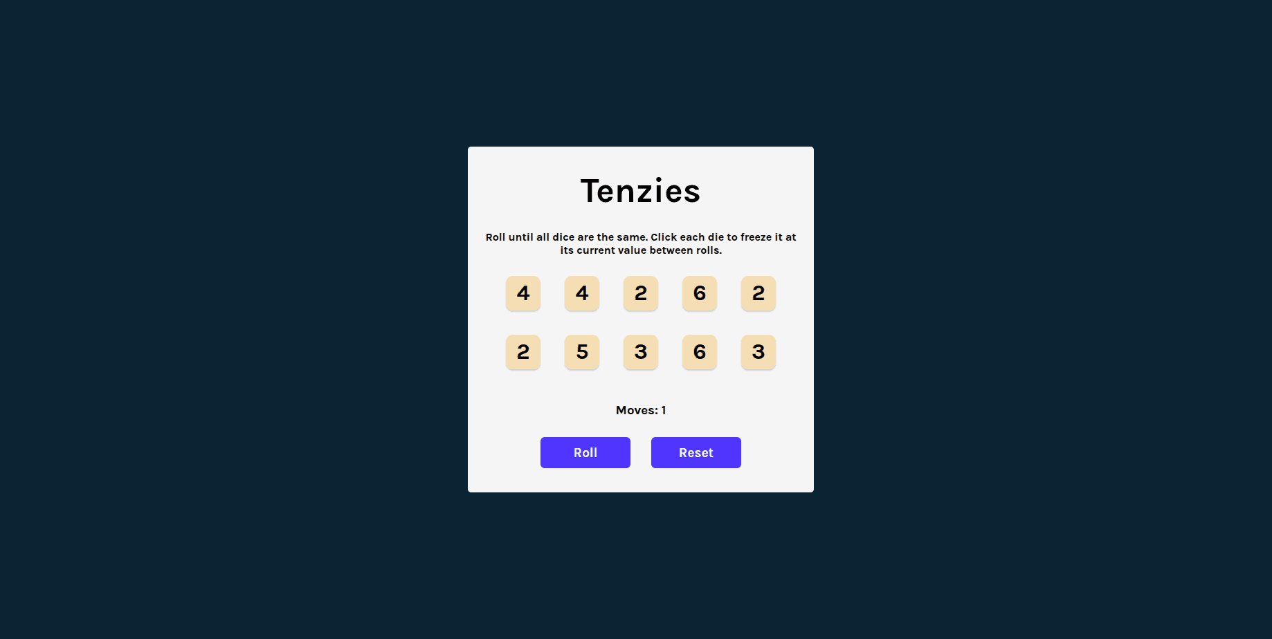 Tenzies
